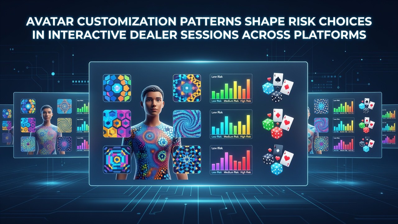Players customizing avatars before entering live dealer blackjack tables on multiple casino platforms