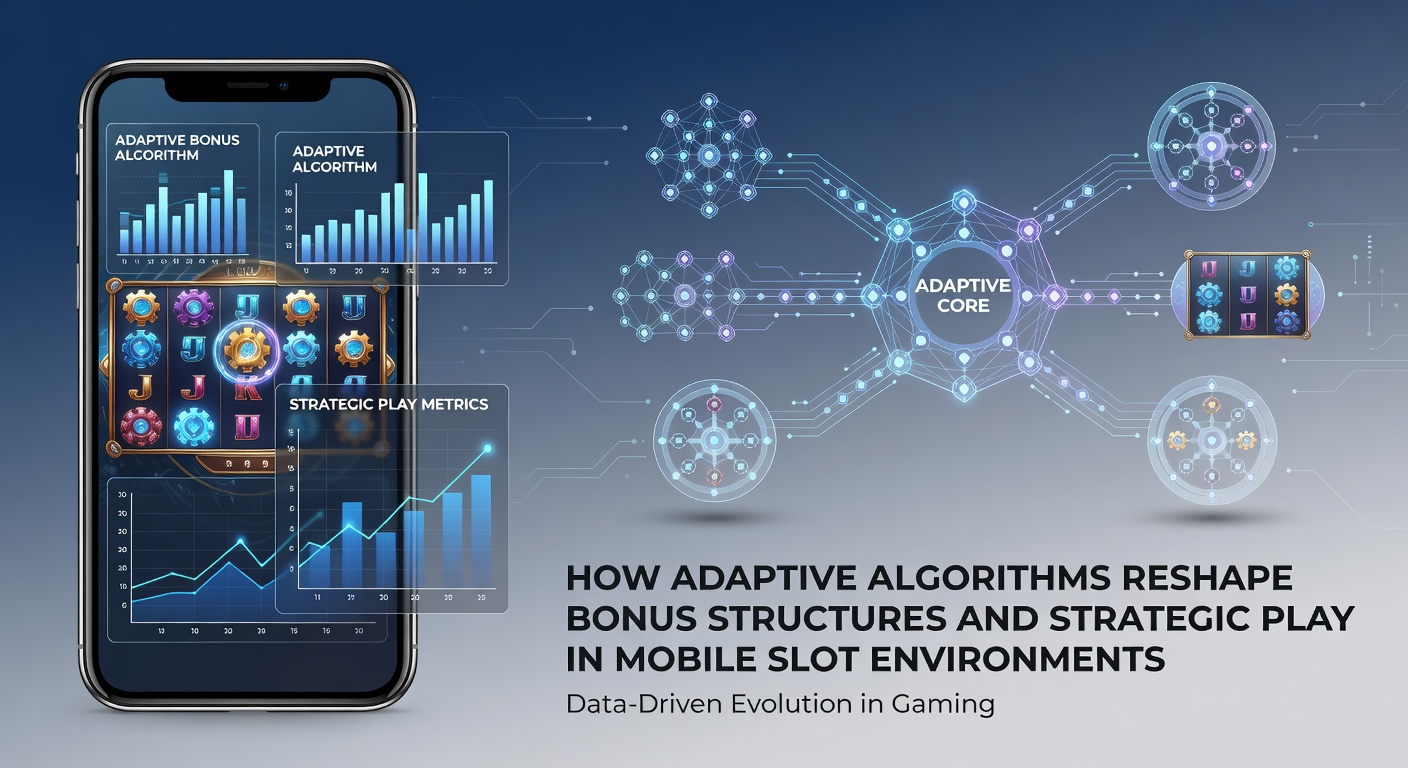 Mobile slot interface displaying dynamic bonus offers adjusted by algorithms